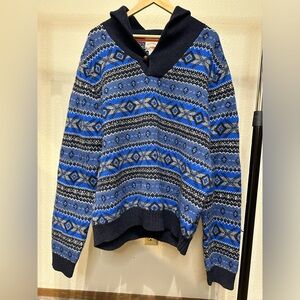 New Brooks Brothers Pure Lambswool Sweater, Men’s XXL
